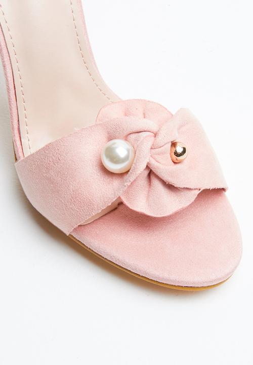 Miss Black - Stella heel - mid pink