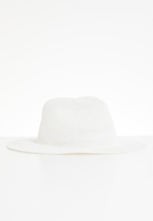 Joy Collectables - Fedora hat - white