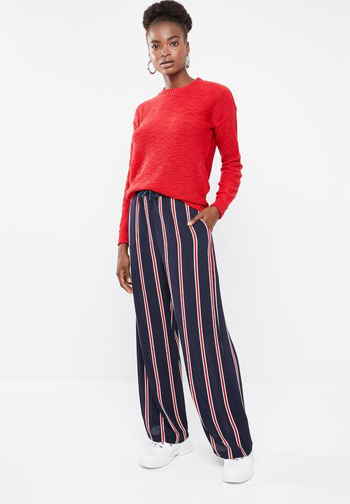 Superbalist - Scoop neck knit - red