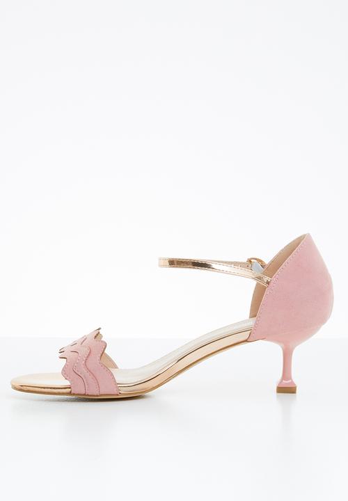 Miss Black - Hope heel - pink