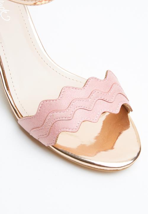 Miss Black - Hope heel - pink