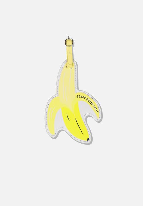 Typo - Shapeshifter luggage tag - yellow