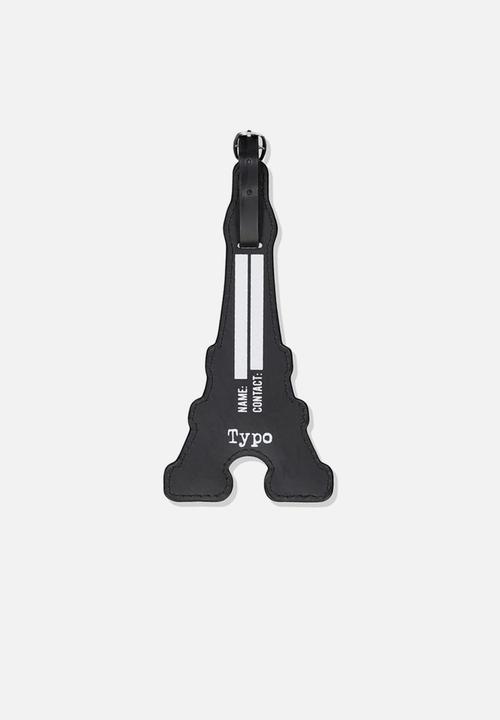 Typo - Shapeshifter luggage tag - black 