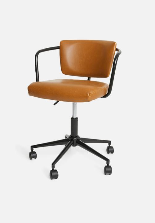 Sixth Floor - Seattle office chair - tan