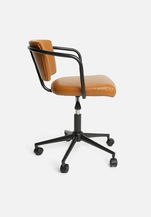 Sixth Floor - Seattle office chair - tan