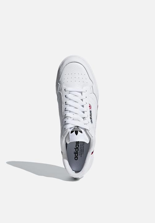 adidas Originals - Continental 80 - white/scarlet/collegiate navy