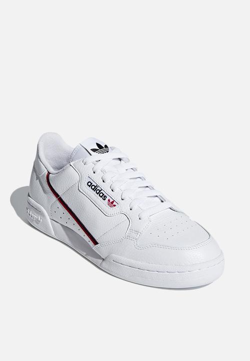 adidas Originals - Continental 80 - white/scarlet/collegiate navy