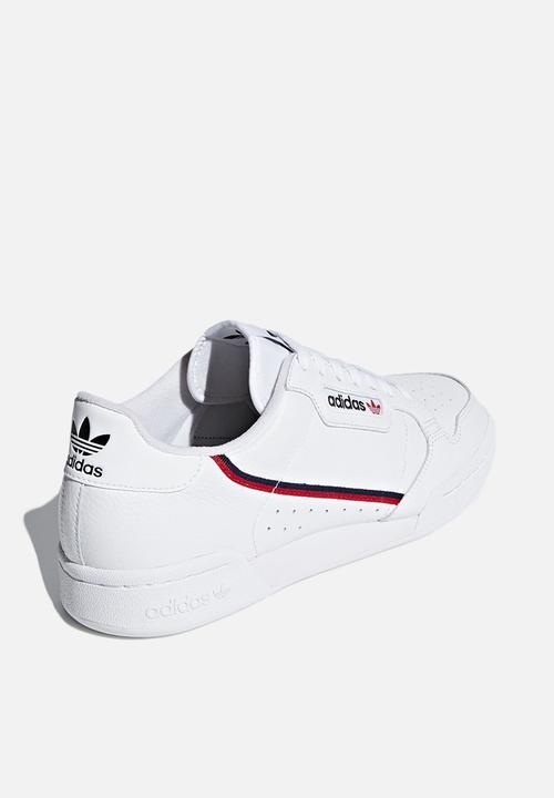 adidas Originals - Continental 80 - white/scarlet/collegiate navy