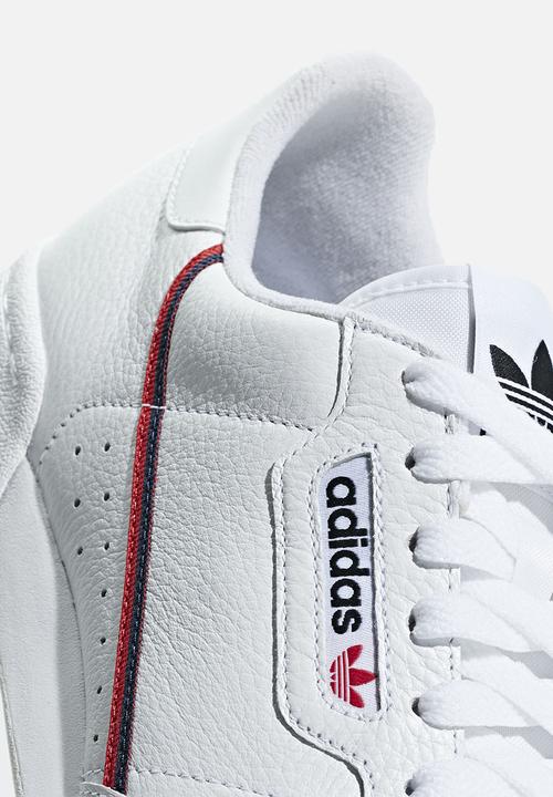 adidas Originals - Continental 80 - white/scarlet/collegiate navy