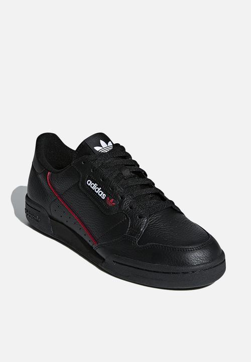 adidas Originals - Continental 80 - black/scarlet/collegiate navy