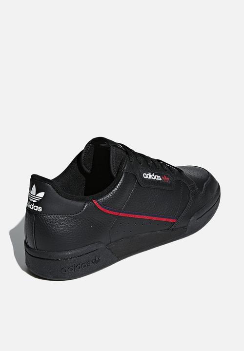 adidas Originals - Continental 80 - black/scarlet/collegiate navy