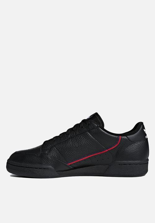 adidas Originals - Continental 80 - black/scarlet/collegiate navy