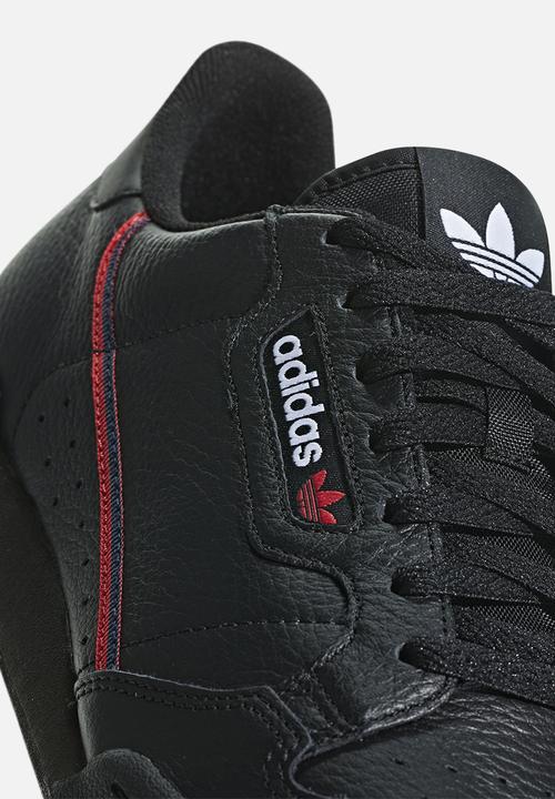 adidas Originals - Continental 80 - black/scarlet/collegiate navy