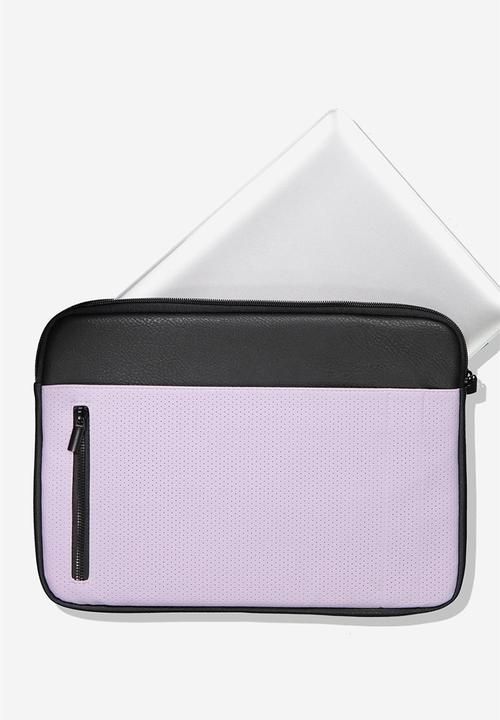 Typo - Take charge laptop cover - purple 