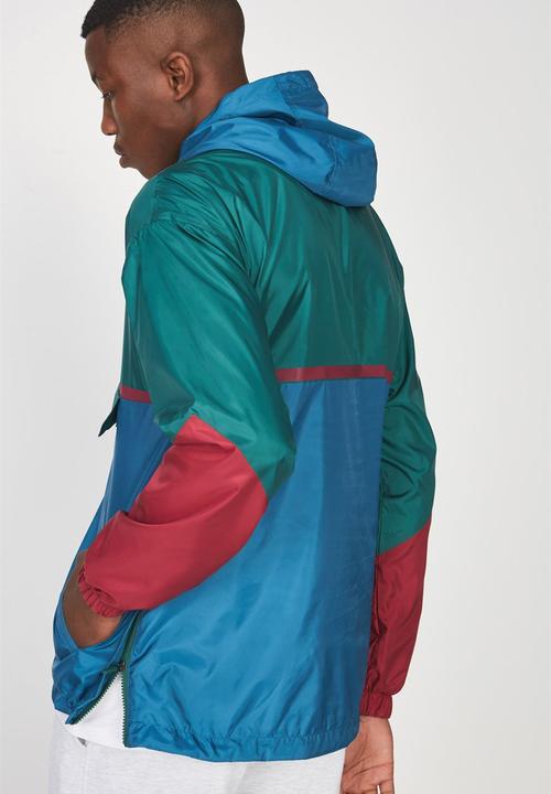 Cotton On - Drop shoulder pull over - blue & green