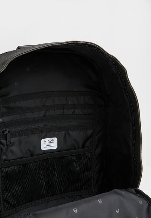Nixon - Base backpack II - grey and black