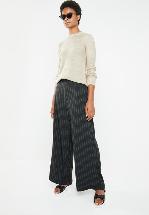 Superbalist - Zip back round neck - beige