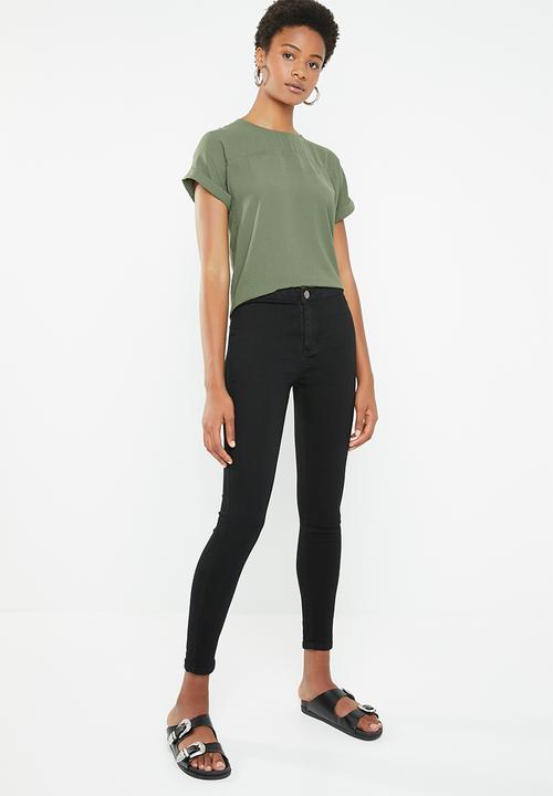 Superbalist - Woven tee - khaki green