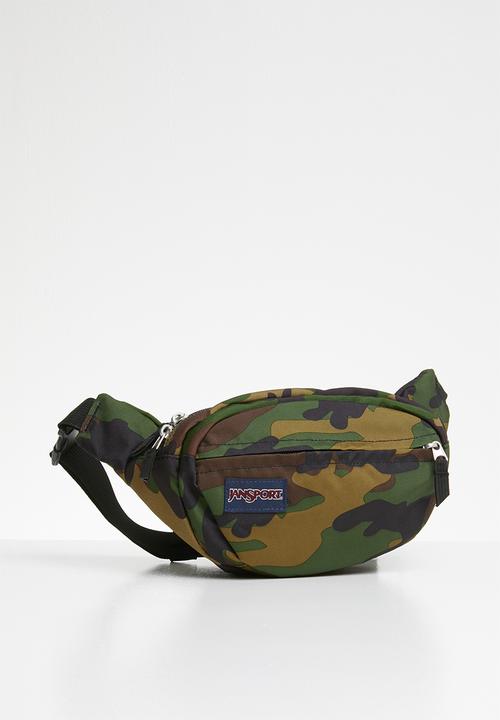 JanSport - Fifth avenue waist bag - green and brown