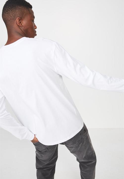 Cotton On - The Notorious B.I.G long sleeve tee - white