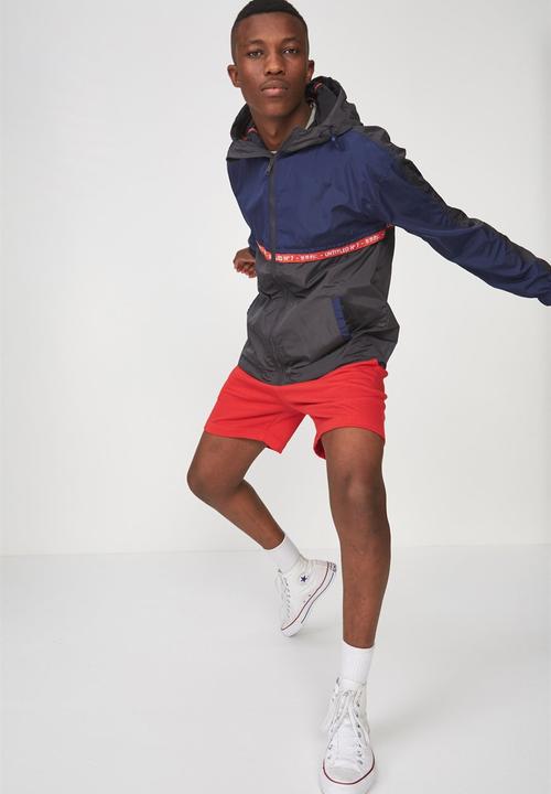 Cotton On - Drop shoulder pull over - navy & charcoal