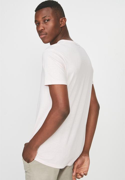 Cotton On - Essential V-neck tee - cream