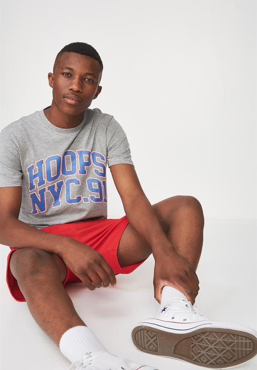Cotton On - Hoops NCY 91 tbar tee - grey 