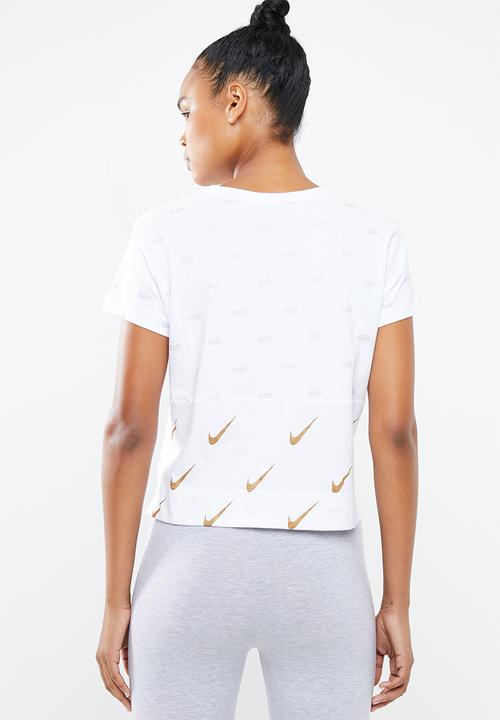 Nike - Nike metallic tee - white