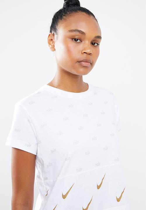 Nike - Nike metallic tee - white