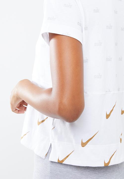 Nike - Nike metallic tee - white