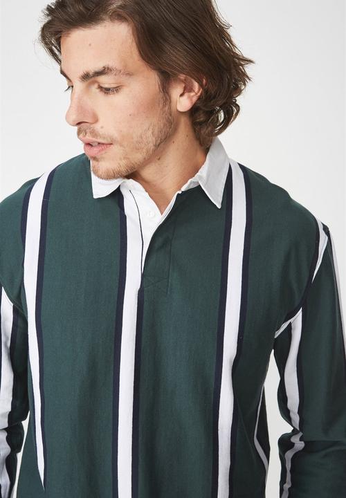 Cotton On - Stripe rugby polo - multi
