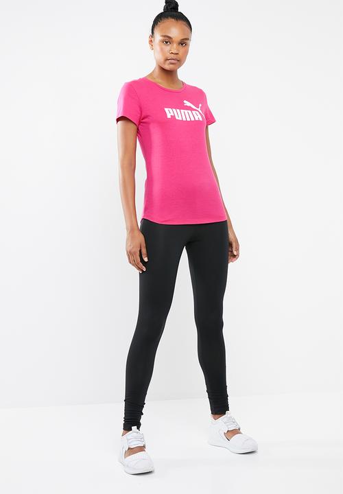 PUMA - Essential logo tee - pink