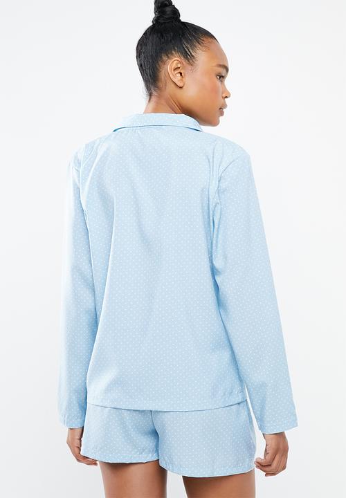 Missguided - Long sleeve pj set- polka dot