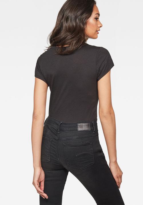 G-STAR - Eyben slim tee - black 