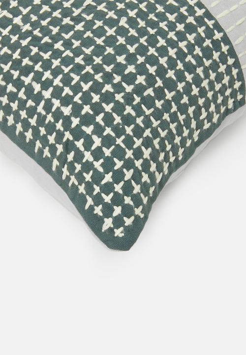 Sixth Floor - Casimir cushion cover - green