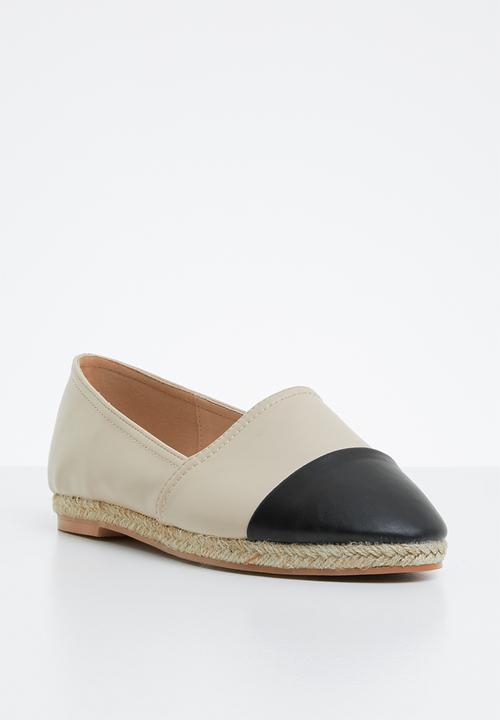 Superbalist - Alyssa espadrille pump - neutral & black