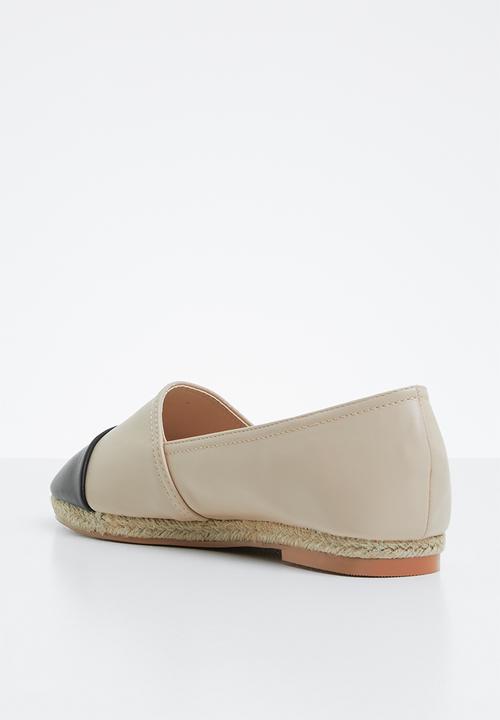 Superbalist - Alyssa espadrille pump - neutral & black