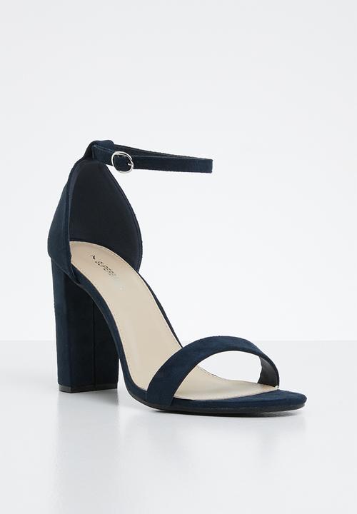 Superbalist - Jade barely there heel - navy