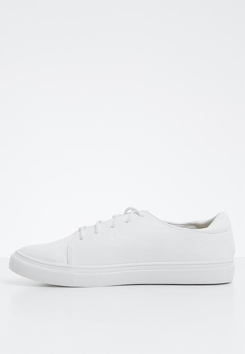 Superbalist - Jen lace up sneaker - white