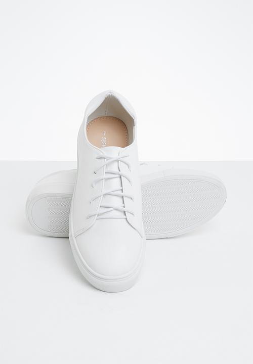 Superbalist - Jen lace up sneaker - white