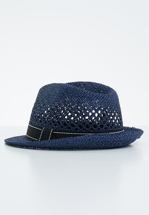 Joy Collectables - Plain fedora - navy