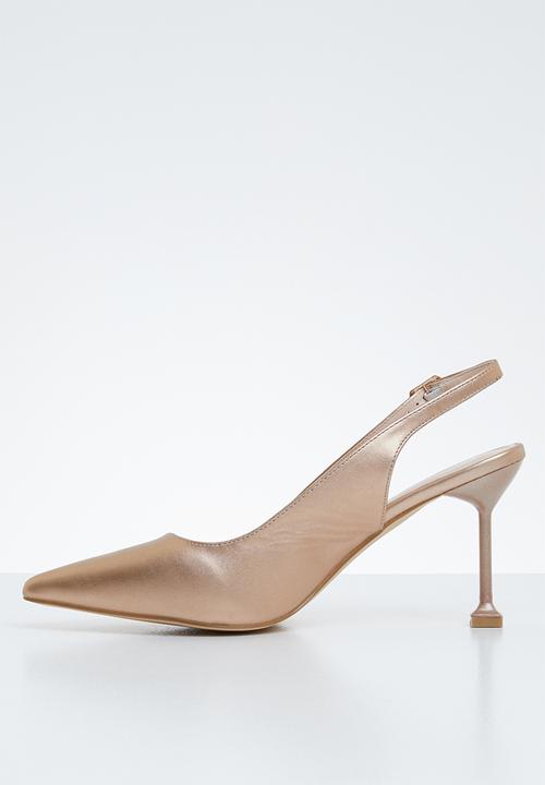 Miss Black - Elba heel - rose gold