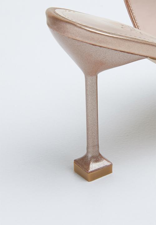 Miss Black - Elba heel - rose gold