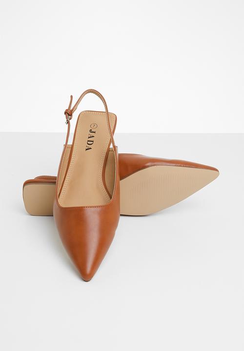 Jada - Slingback pumps - tan