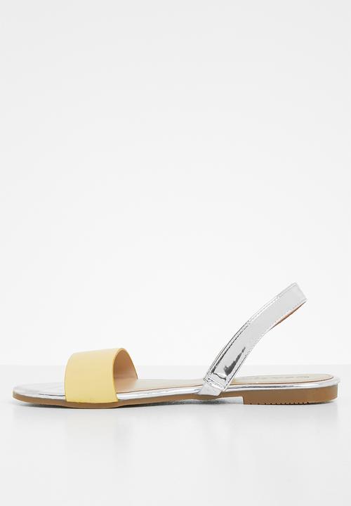 Jada - Slingback sandal - yellow