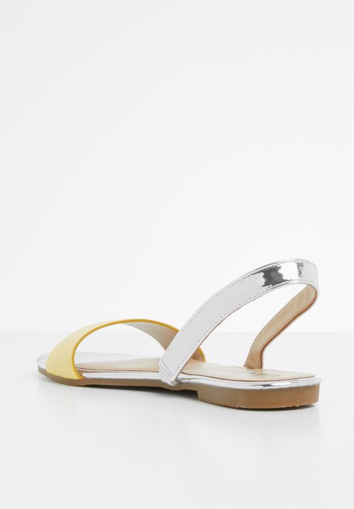 Jada - Slingback sandal - yellow