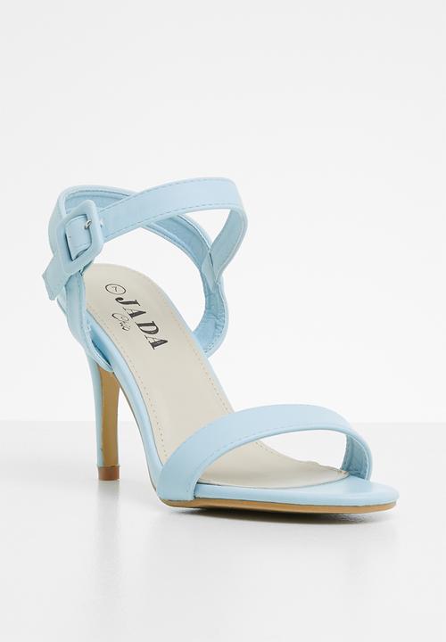 Jada - Buckle strap heel - pale blue