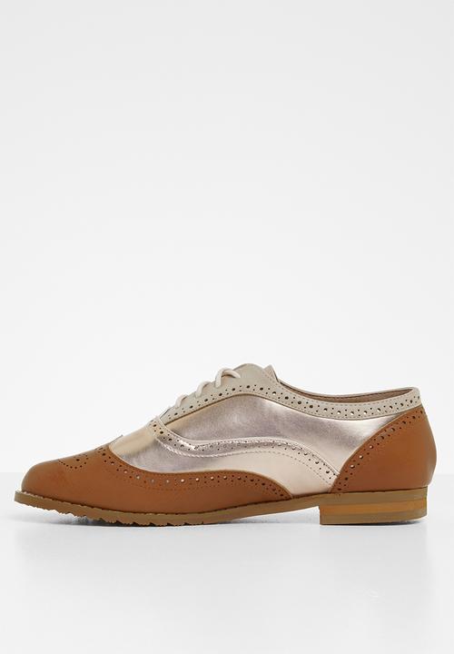 Jada - Lace-up brogue - brown/neutral