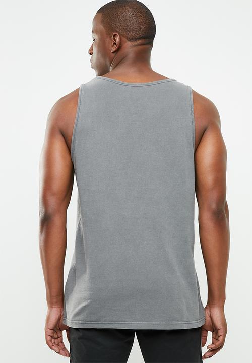 RVCA - Pigment dye tank top - grey