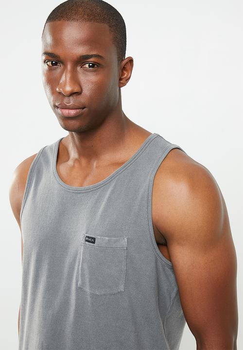 RVCA - Pigment dye tank top - grey